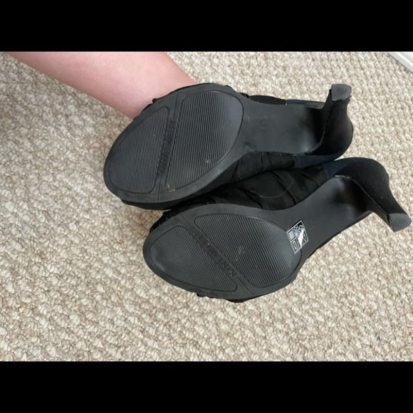 Nine West black heels size 7 - Picture 10 of 12